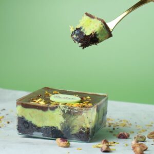 Chocolate Kunafa Cake Tub