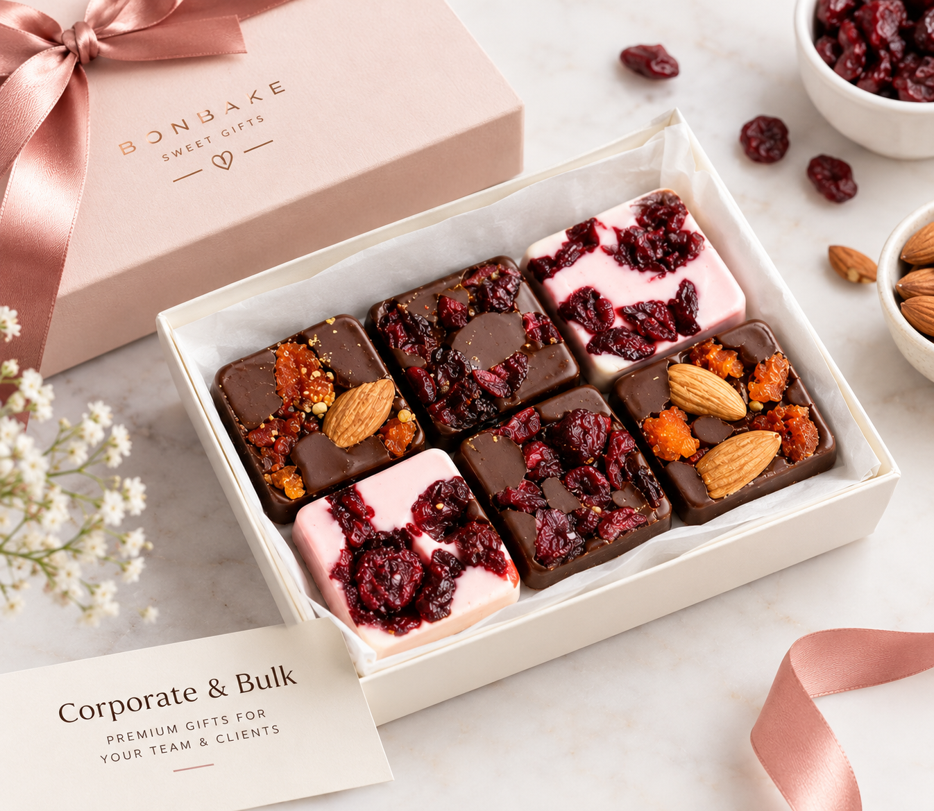 Classic Milk & Dark + Premium Fruit & Nut Chocolates